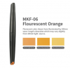 DSPIAE MKF-06 Water-Based Soft Head Marker Fluorescent Orange